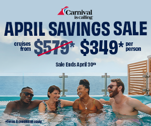 Carnival Cruise Line Savings - Book Now, Play Later! - Special cruise offer